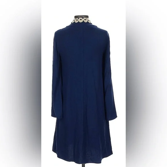 Lilly Pulitzer Navy Blue Dress with Gold Embellishment - Picture 2 of 3